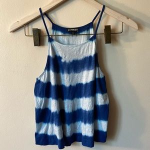 $2/12 EXPRESS STRAPLESS TIE DYE TANK TOP